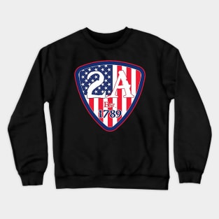 2a - 2nd Amendment Crewneck Sweatshirt